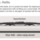 Image for article titled How To Replace Only The Rubber Strip On Your Windshield Wiper